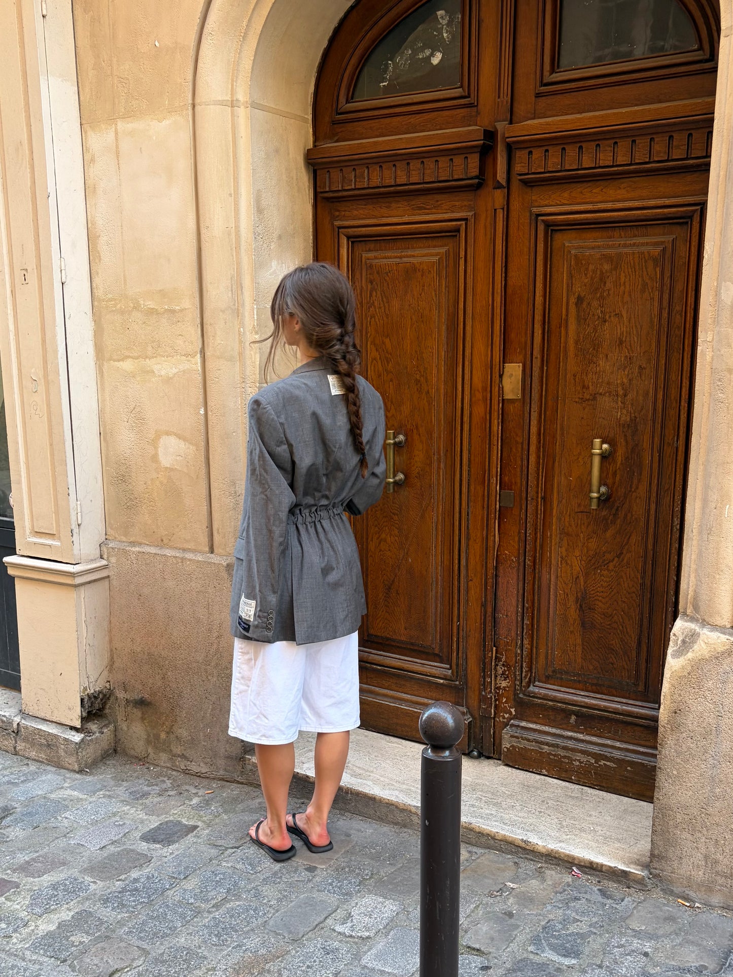 RENUED TAILORED YSL BLAZER GREY
