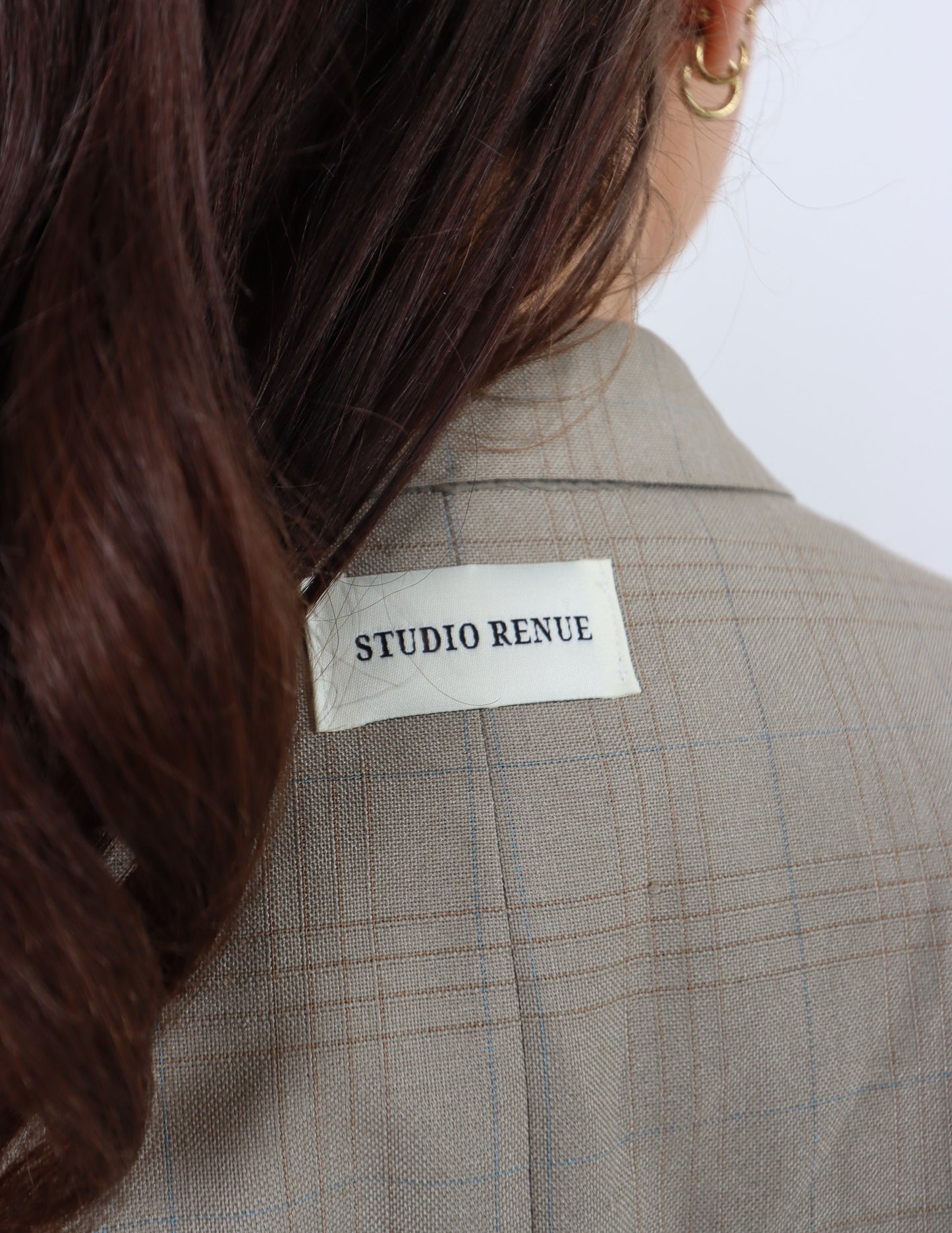 RENUED TAILORED DIOR BLAZER GREIGE