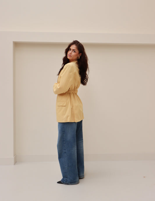RENUED TAILORED YSL BLAZER YELLOW