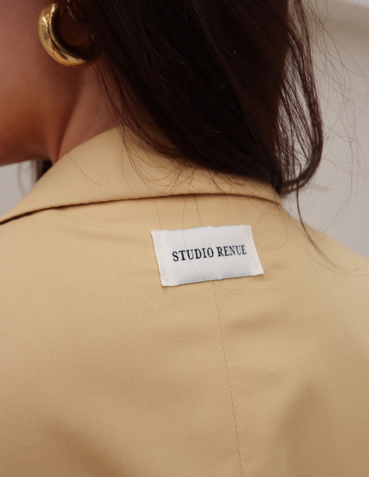 RENUED TAILORED YSL BLAZER YELLOW