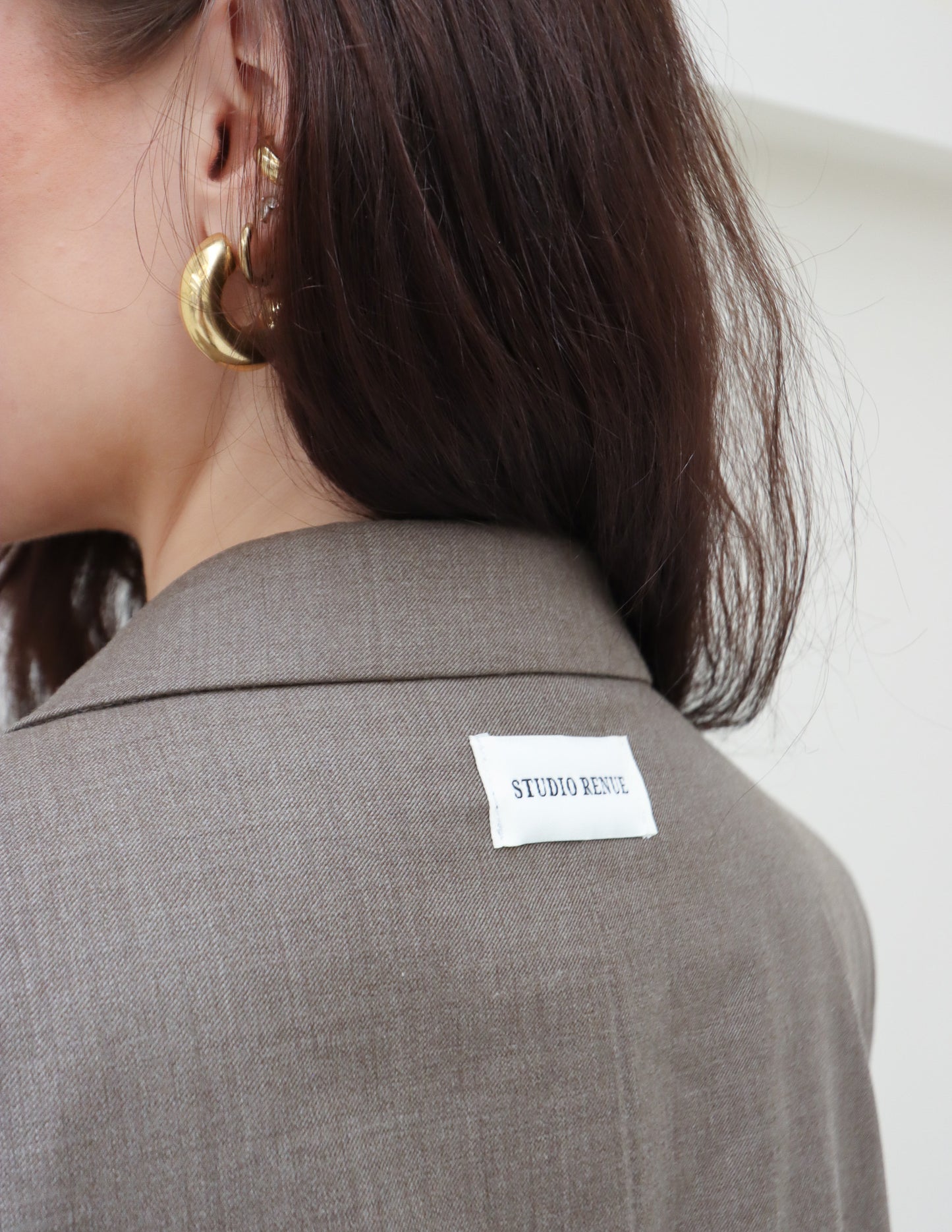 RENUED TAILORED FENDI BLAZER LIGHT BROWN