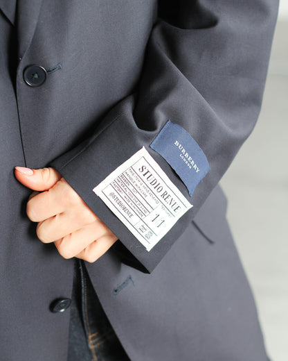 RENUED TAILORED BURBERRY BLAZER DARK BLUE