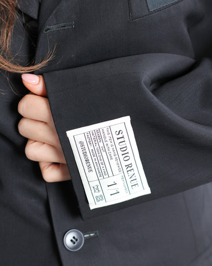 RENUED TAILORED YSL BLAZER BLACK