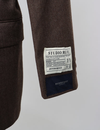 RENUED TAILORED YSL BLAZER BROWN