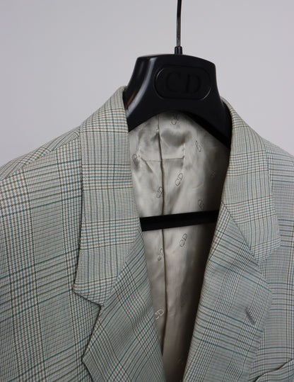 RENUED TAILORED DIOR BLAZER MINT BLUE