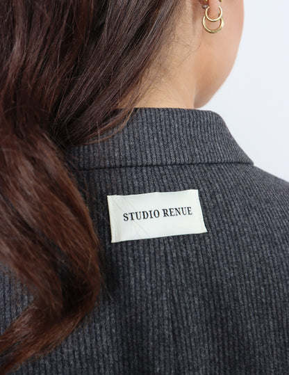 RENUED TAILORED YSL BLAZER GREY