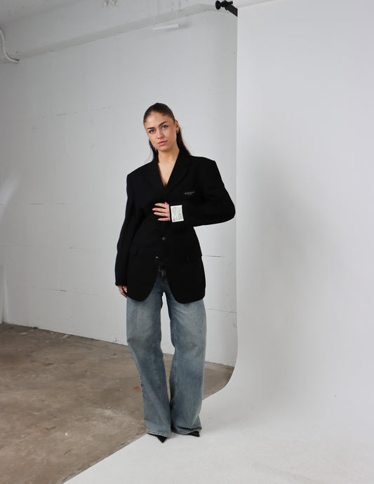 RENUED TAILORED YSL BLAZER BLACK