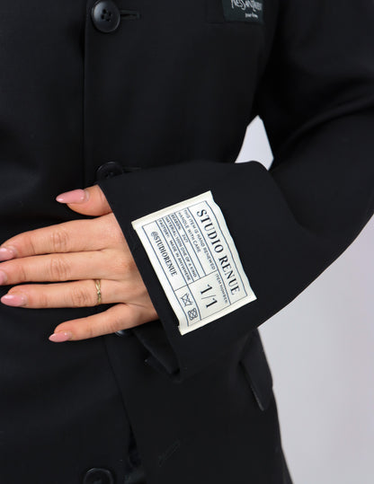 RENUED TAILORED YSL BLAZER BLACK