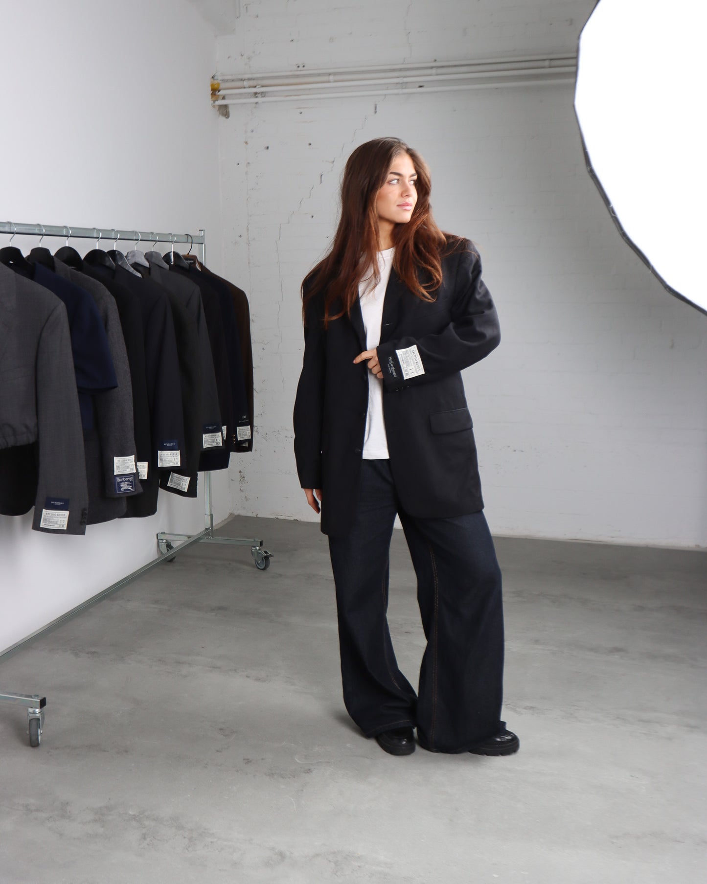 RENUED YSL BLAZER BLACK