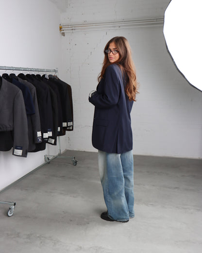 RENUED BALENCIAGA BLAZER DARK BLUE