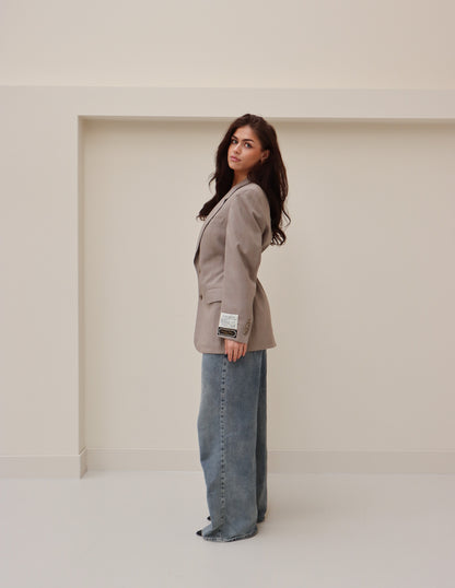 RENUED TAILORED DIOR BLAZER GREIGE