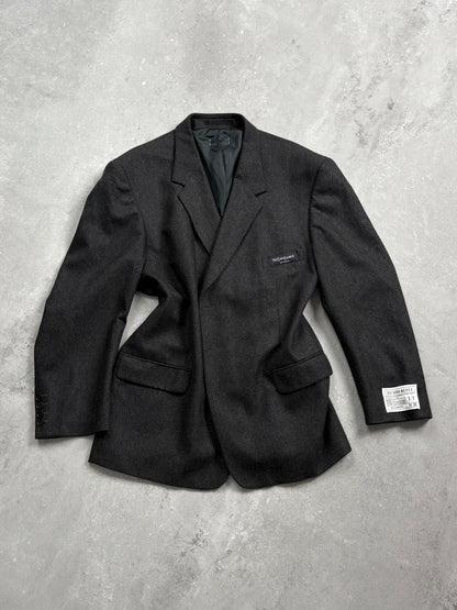 RENUED TAILORED YSL BLAZER WOOL GREY