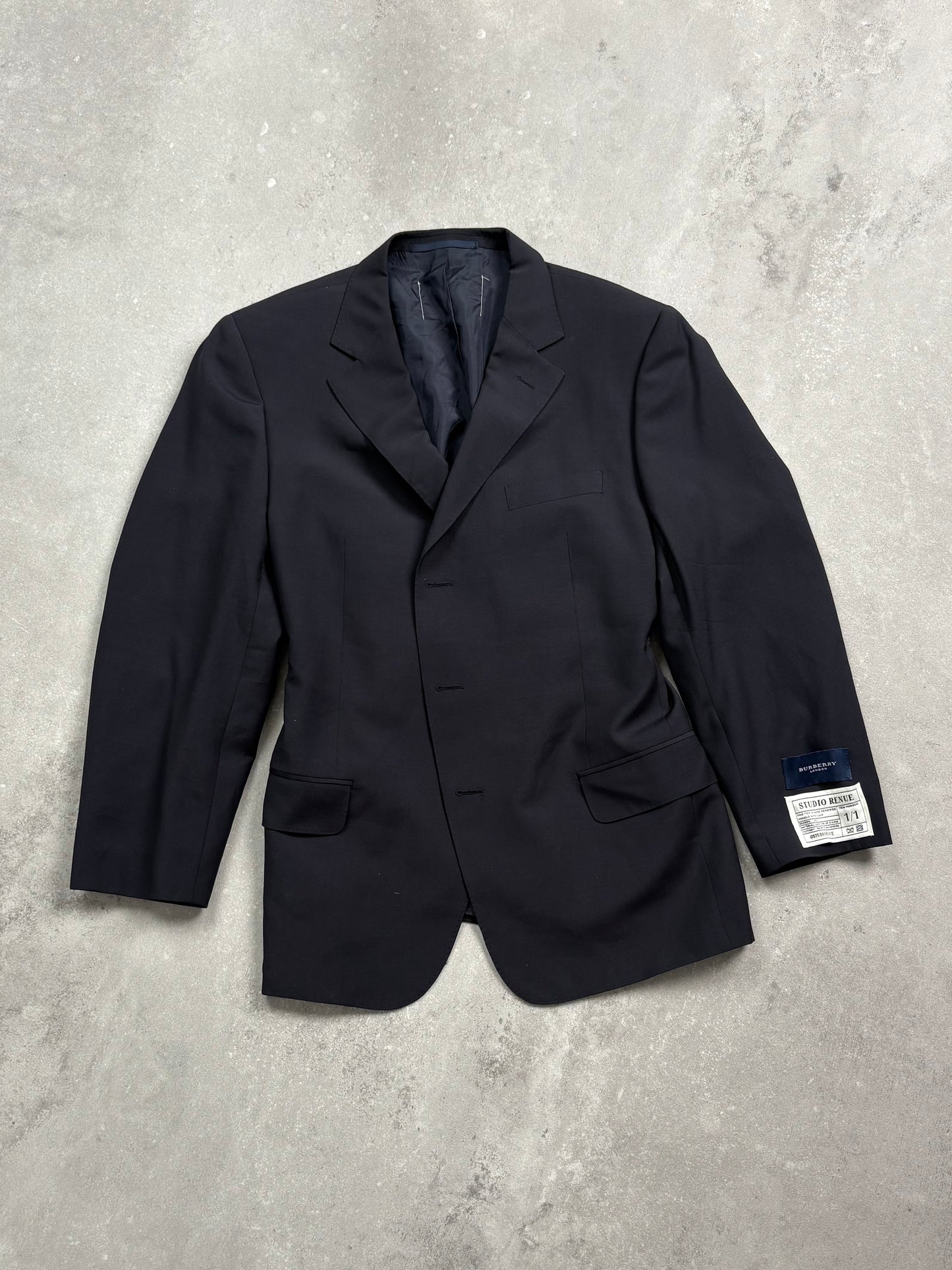 RENUED TAILORED BURBERRY BLAZER DARK BLUE