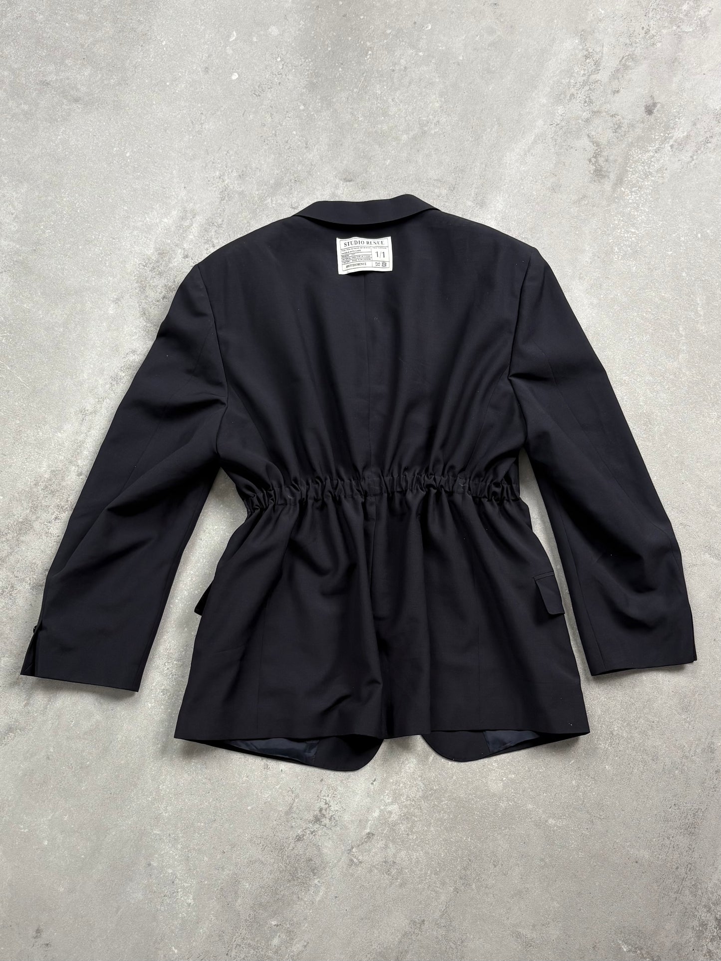 RENUED TAILORED BURBERRY BLAZER DARK BLUE