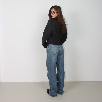 RENUED CROPPED TAILORED NY BLAZER GREY