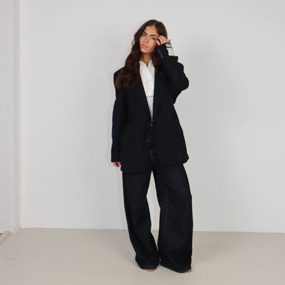 RENUED TAILORED YSL BLAZER DARK BLUE