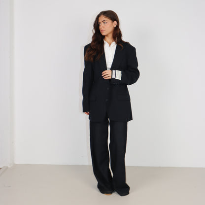 RENUED TAILORED YSL BLAZER DARK BLUE