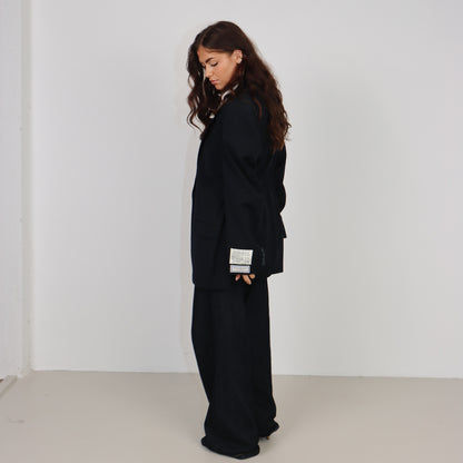 RENUED TAILORED YSL BLAZER DARK BLUE