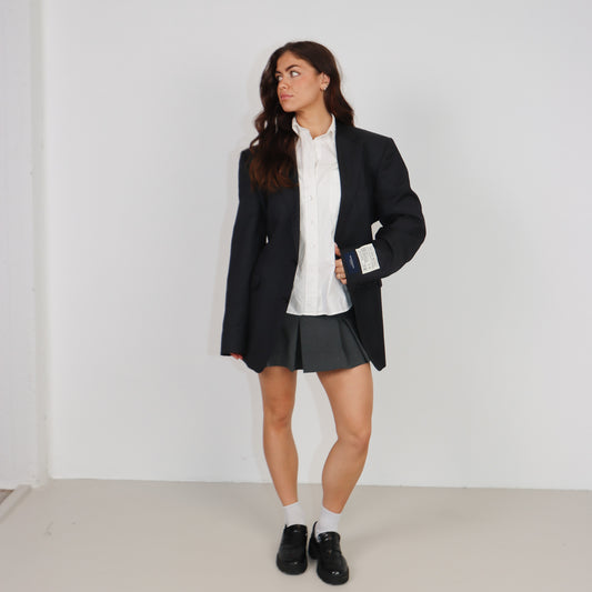 RENUED TAILORED BURBERRY BLAZER DARK GREY