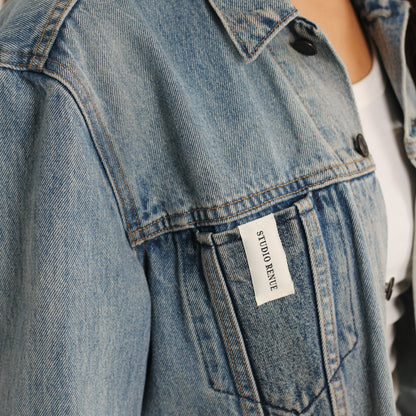 RENUED LEVI'S DENIM TWO PIECE DENIM BLUE